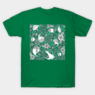 Tea Time Green T-Shirt